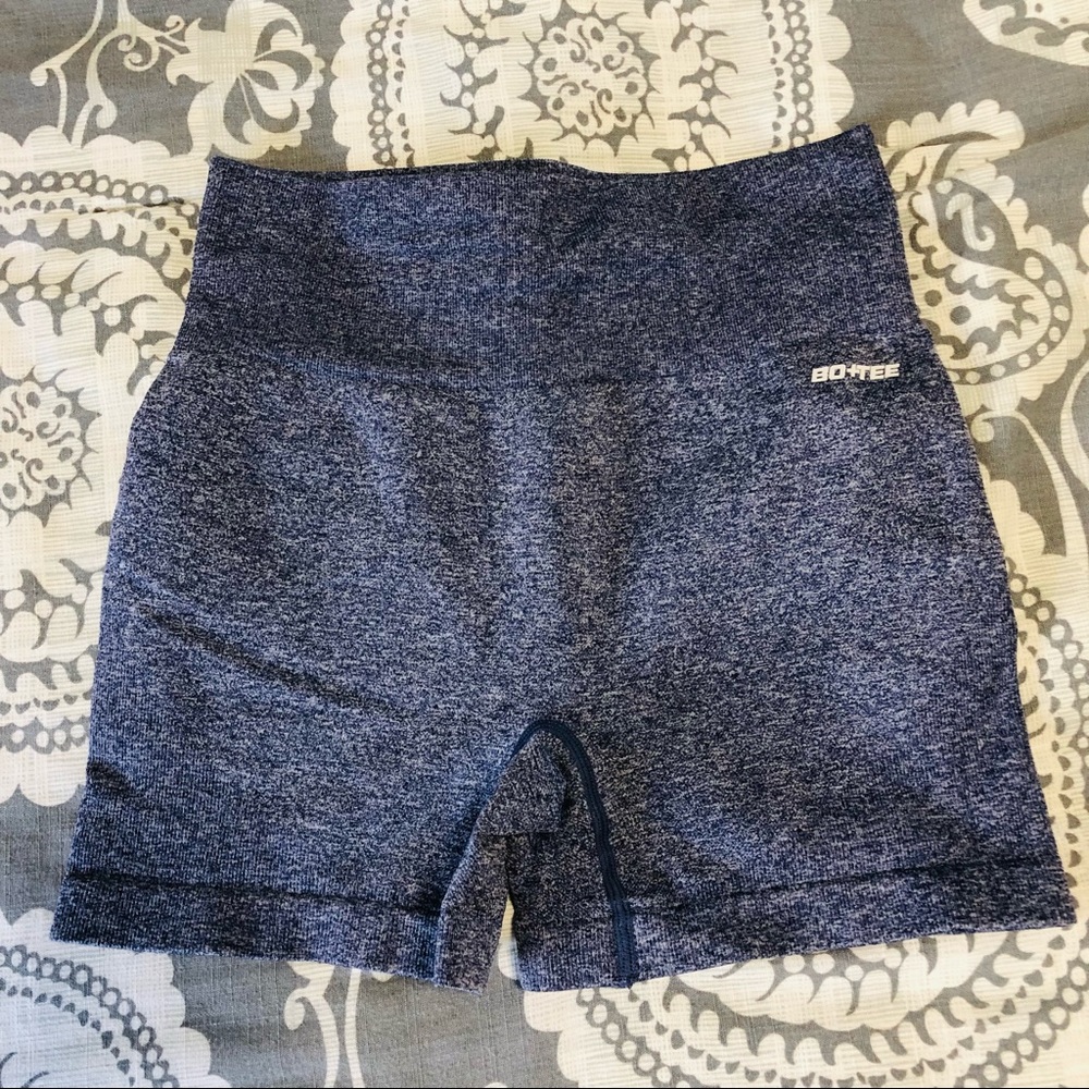 Bo+Tee Own It Shorts in Navy